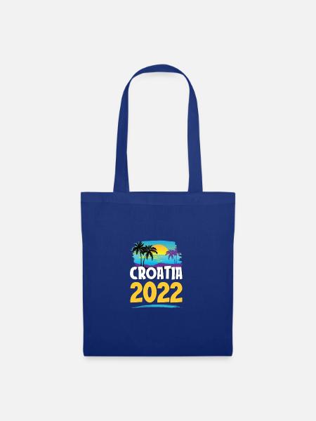 Croatia 2023 - Stoffbeutel - Royalblau