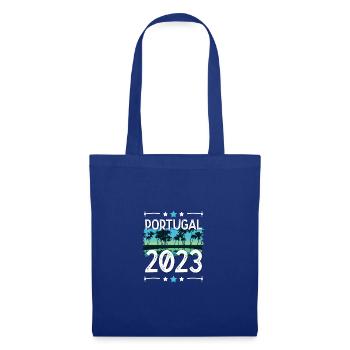 Portugal 2023 - Stoffbeutel - Royalblau - Vorne
