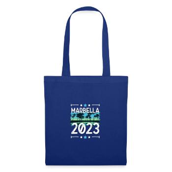 Marbella 2023 - Sac en tissu - bleu royal - Devant