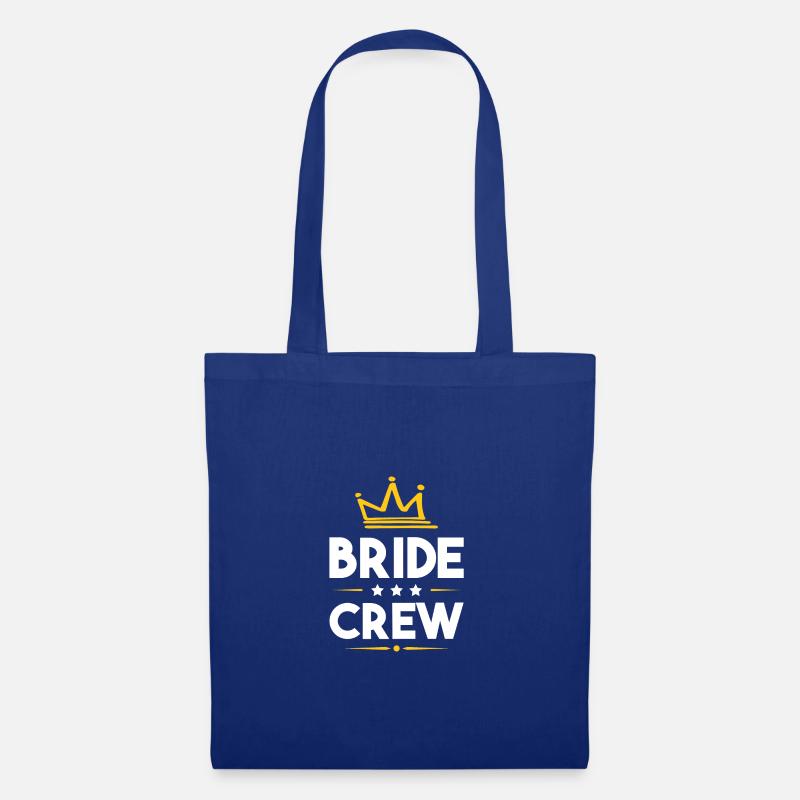 Bride Crew - Stoffbeutel - Royalblau