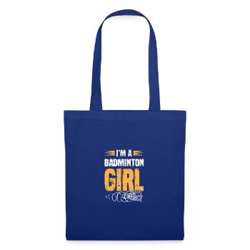 Badminton Filles - Sac en tissu - bleu royal - Devant