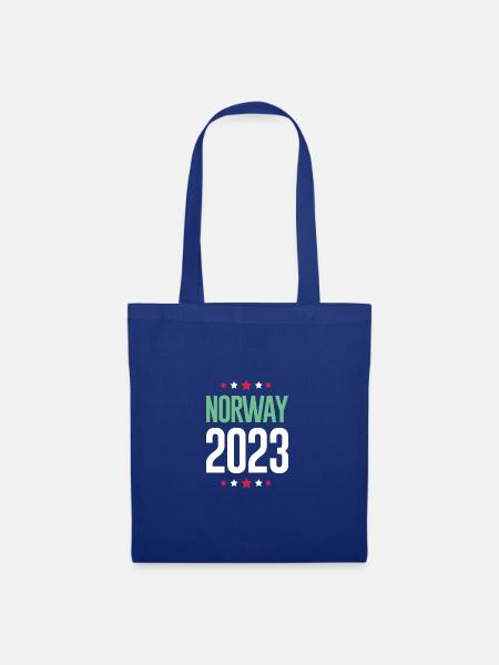 Norway 2023 - Stoffbeutel - Royalblau
