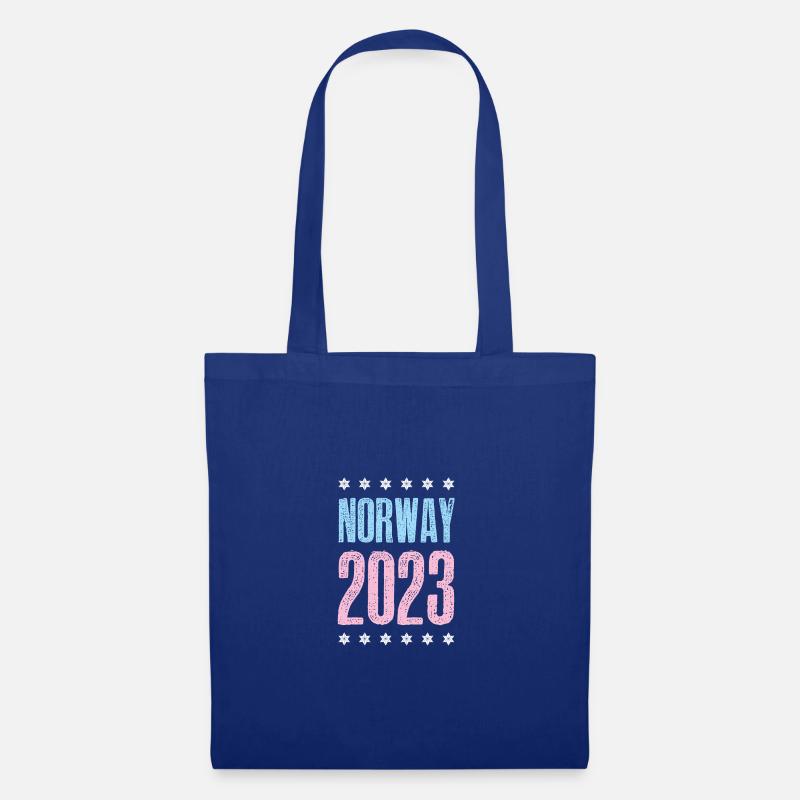 Norwegen 2023 - Stoffbeutel - Royalblau