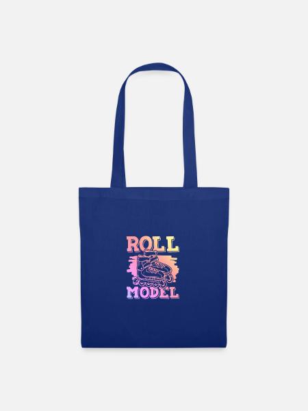 roll skaten - Stoffbeutel - Royalblau