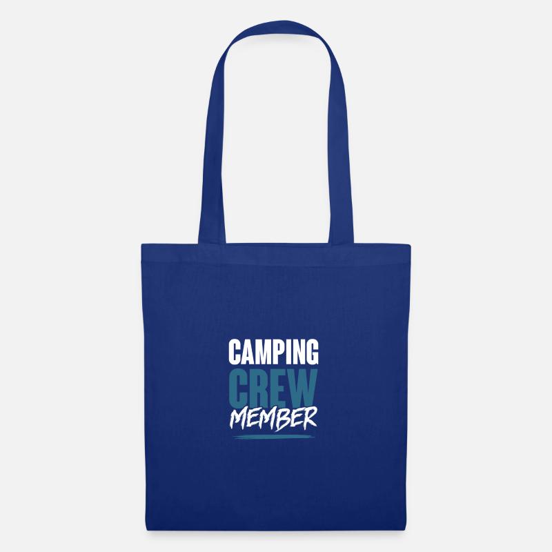 Camping Crew - Stoffbeutel - Royalblau