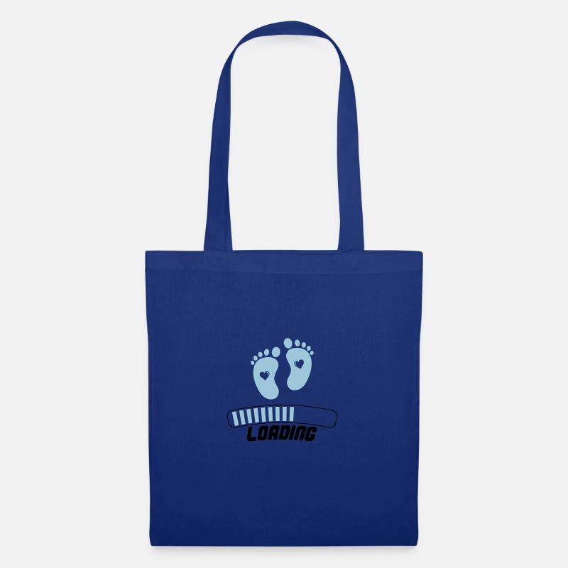baby loading 002 - Stoffbeutel - Royalblau