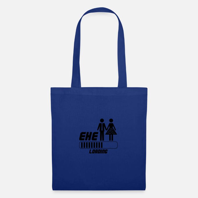 ehe loading 1 - Stoffbeutel - Royalblau