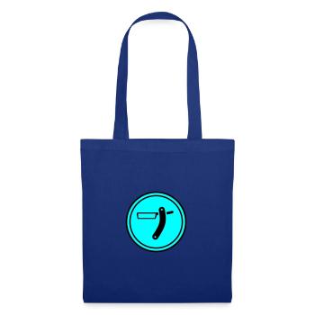 Shaving Barber Circle - Tote Bag - royal blue - Front