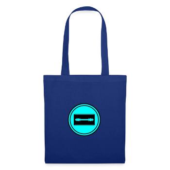 Razor Blade Icon Circle - Tote Bag - royal blue - Front
