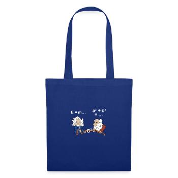 Professeur de mathématiques Phytagoras Gift - Sac en tissu - bleu royal - Devant