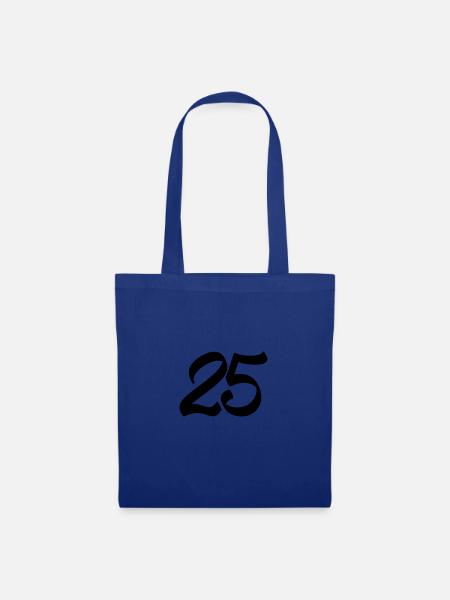 25 - Stoffbeutel - Royalblau
