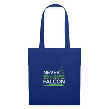 Falconry Cool Saying - Tote Bag - royal blue - Front