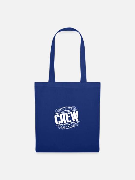 Crew Stempel - Stoffbeutel - Royalblau