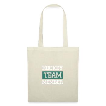 Équipe de hockey - Sac en tissu - nature - Devant