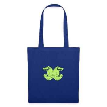 strong crocodiles 2 - Stoffbeutel - Royalblau - Vorne
