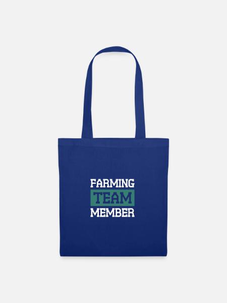 Farming Team - Stoffbeutel - Royalblau