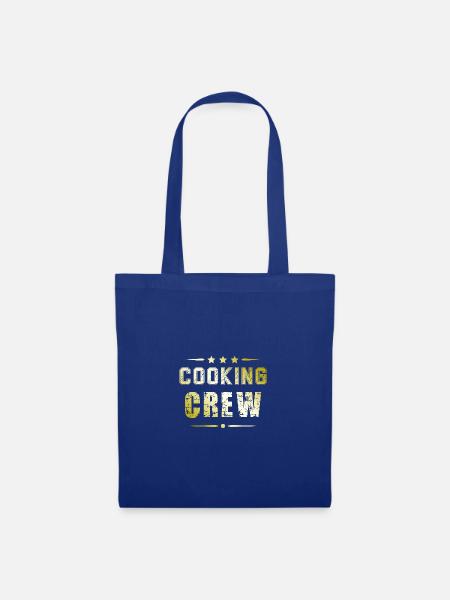 Cooking Crew - Stoffbeutel - Royalblau