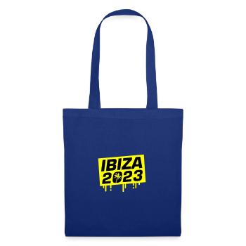 Ibiza 2023 - Stoffbeutel - Royalblau - Vorne