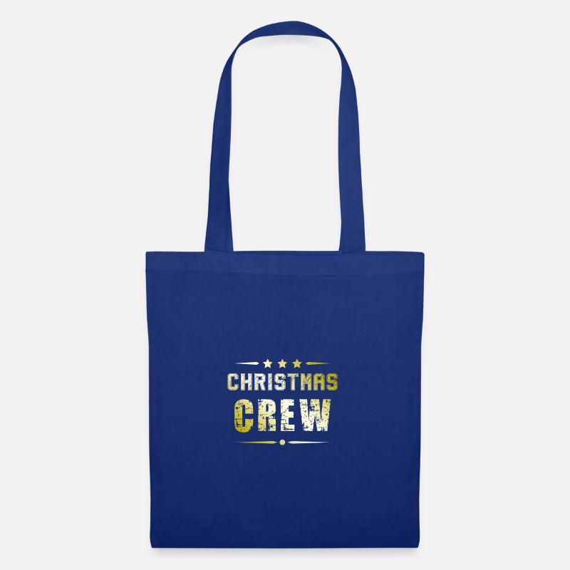 Christmas Crew - Stoffbeutel - Royalblau