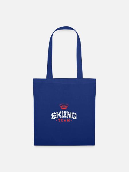 Skiing Team - Stoffbeutel - Royalblau