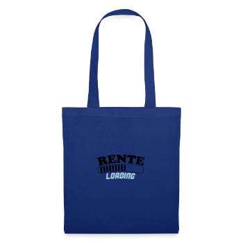 rente loading 02 - Stoffbeutel - Royalblau - Vorne