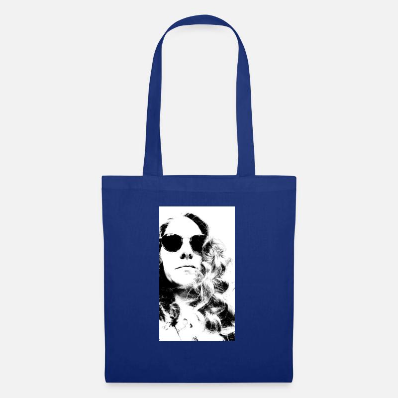 Cool Lady - Stoffbeutel - Royalblau