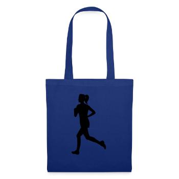 RedSunshineFitness – Running Woman - Tote Bag - royal blue - Front