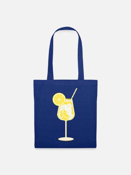 Limoncello - Stoffbeutel - Royalblau