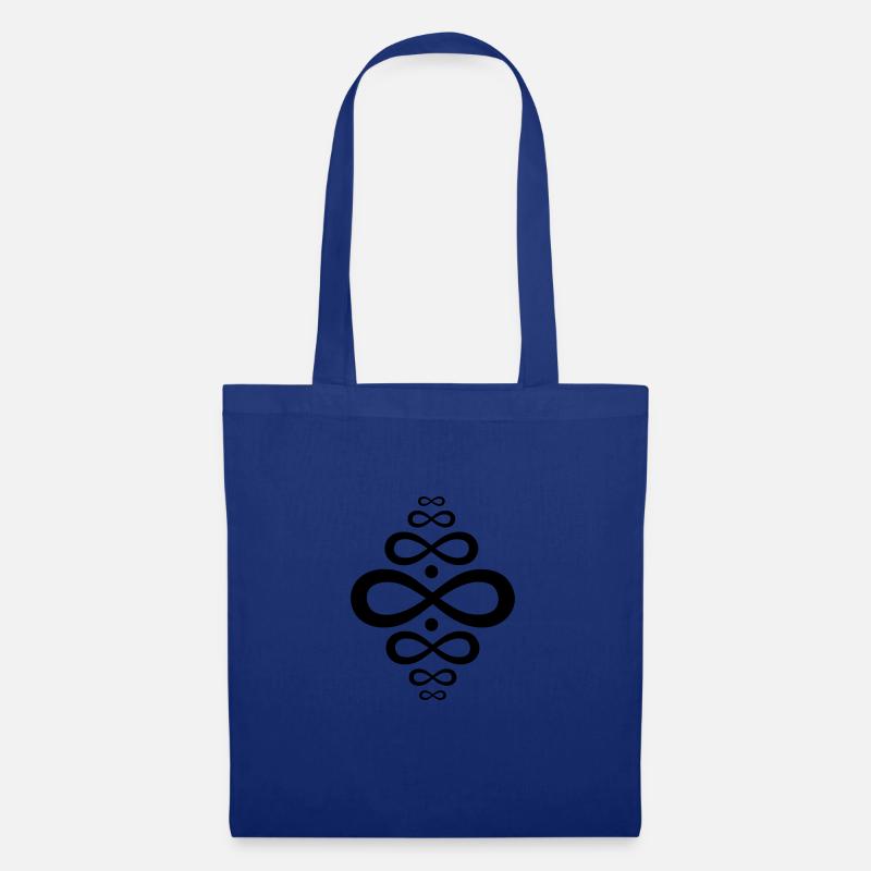 Infinity Symbol Duplicated - Stoffbeutel - Royalblau