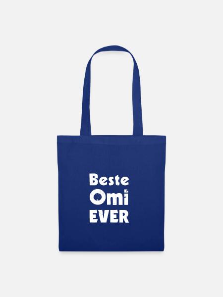 Beste Omi ever - Stoffbeutel - Royalblau