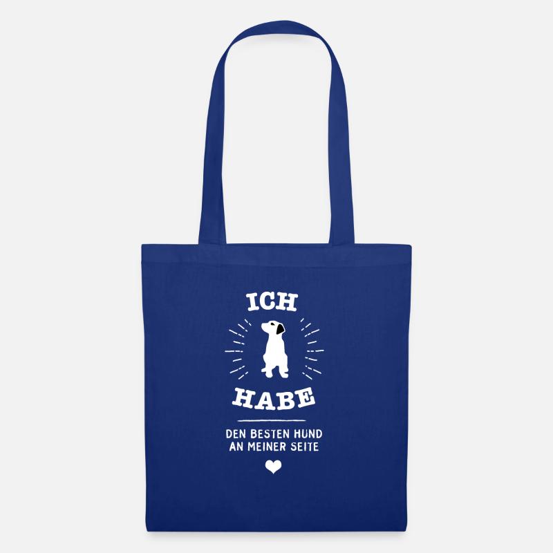 Bester Hund - Stoffbeutel - Royalblau