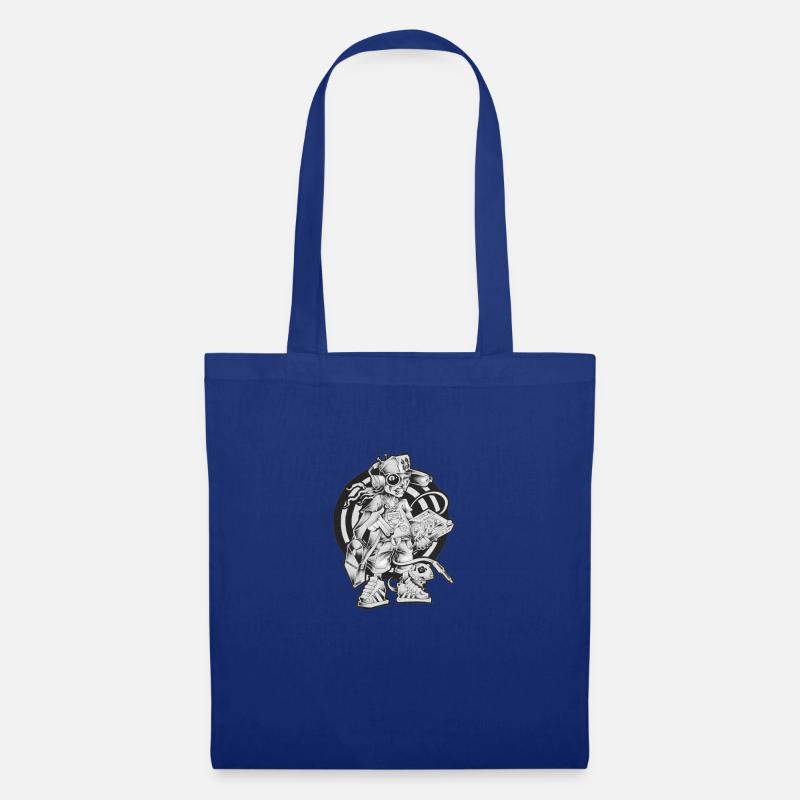 MAX korgeux - Sac en tissu - bleu royal