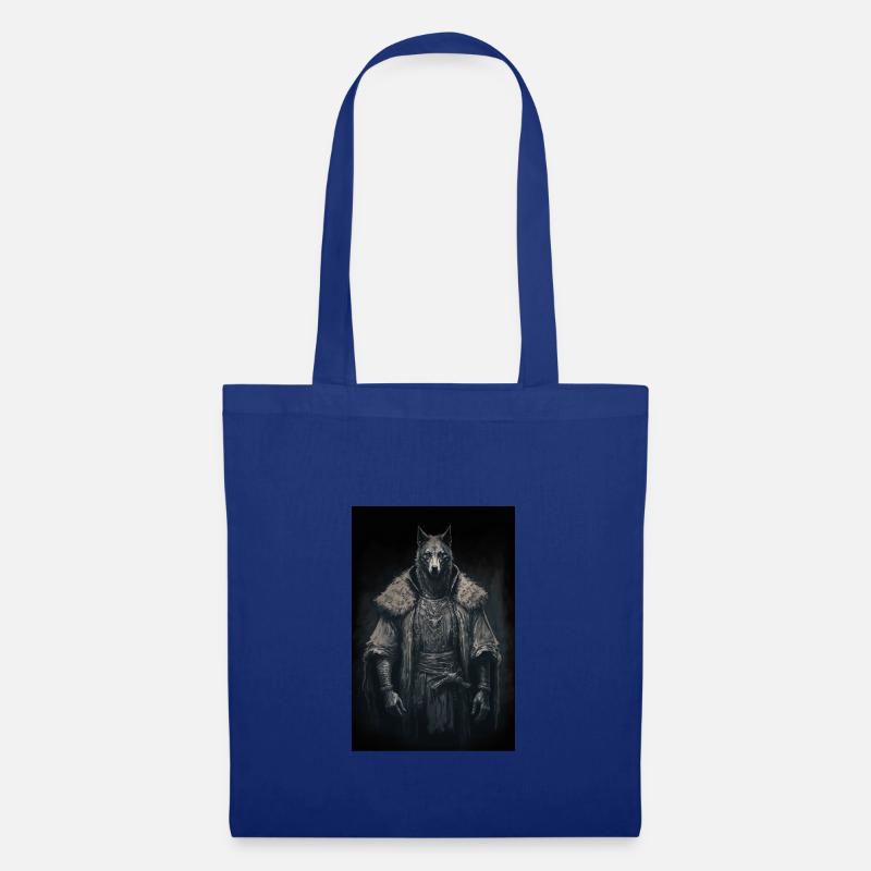 Sir Wolf - Stoffbeutel - Royalblau