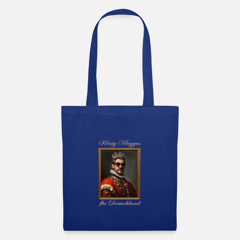 König Maggus - Stoffbeutel - Royalblau