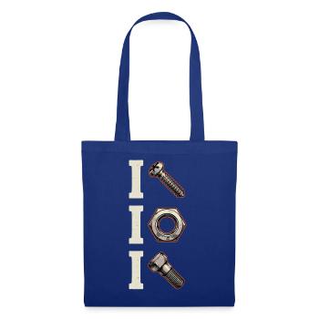 T Hardware Icon Trio - Stoffbeutel - Royalblau - Vorne