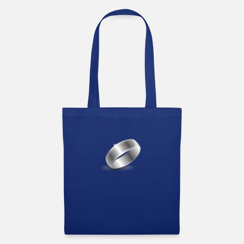 ring - Stoffbeutel - Royalblau