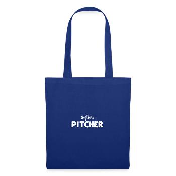 Lanceur de softball - Softball - Sac en tissu - bleu royal - Devant