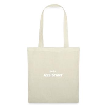 Assistante médicale - Infirmière - Sac en tissu - nature - Devant