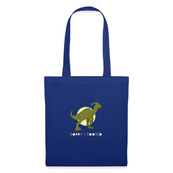 Dinosaur Parasaurolophus Dino Gift - Tote Bag - royal blue - Front
