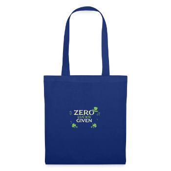 Zero Lucks Given - Stoffbeutel - Royalblau - Vorne