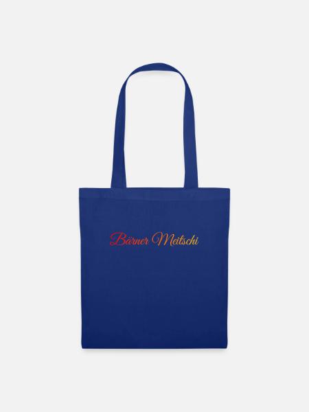 Bärner Meitschi - Stoffbeutel - Royalblau