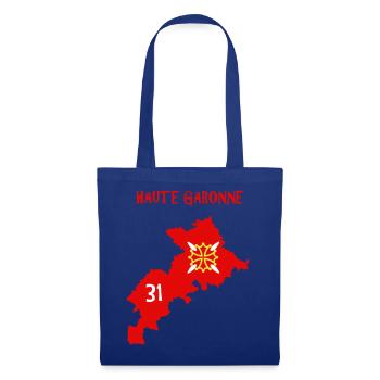 Haute Garonne - Stoffbeutel - Royalblau - Vorne
