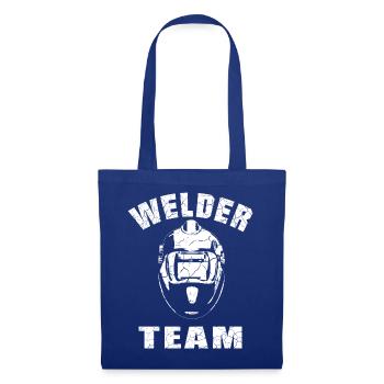 Welder Team Design - Tote Bag - royal blue - Front