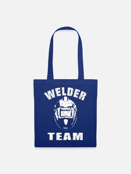 Welder Team Design - Stoffbeutel - Royalblau