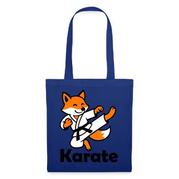 Karate Fox - Tote Bag - royal blue - Front