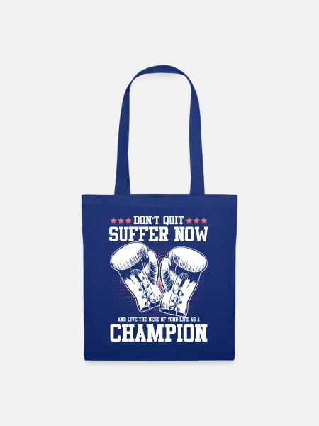 Boxing Boxhandschuhe - Stoffbeutel - Royalblau