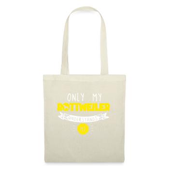 Funny Rottweiler Design Only My Rottweiler - Tote Bag - nature - Front