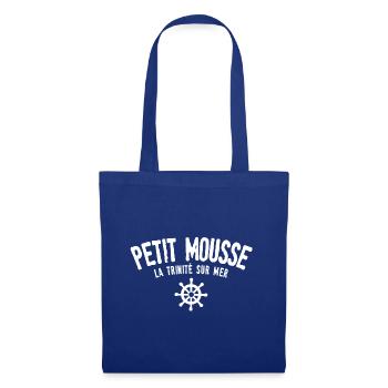 Petit mousse La Trinité sur mer - Sac en tissu - bleu royal - Devant