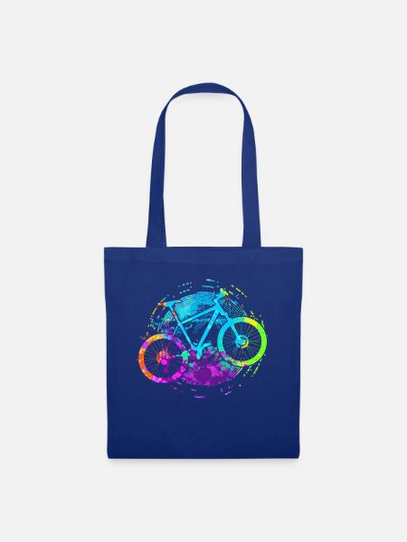 Fahrrad MTB - Stoffbeutel - Royalblau