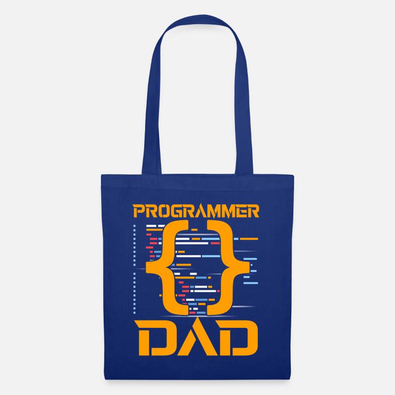 Programmer Dad - Stoffbeutel - Royalblau